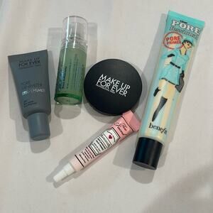 Assorted Travel Make Up Primer and Face Powder 5 pcs